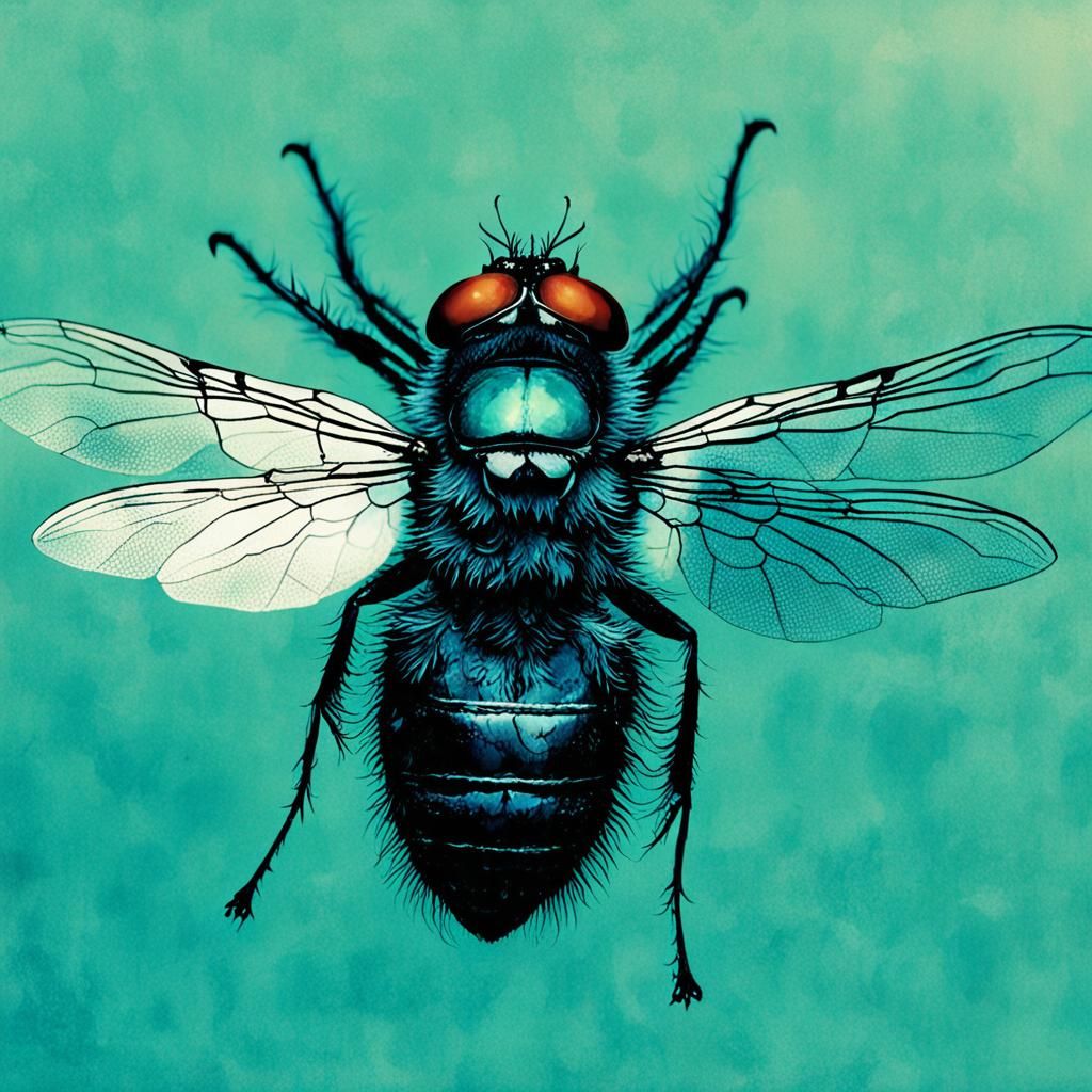 Fly Metamorphosis on Glass: A Study in Change