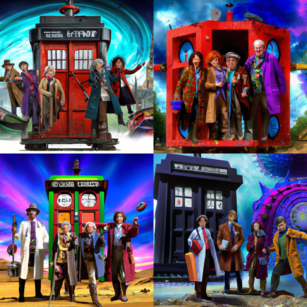 Doctor Who: The Talons of Weng-Chiang Fan Art