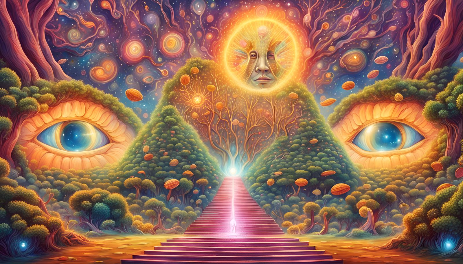 Pineal Gland in La La Land: A Surreal Scene