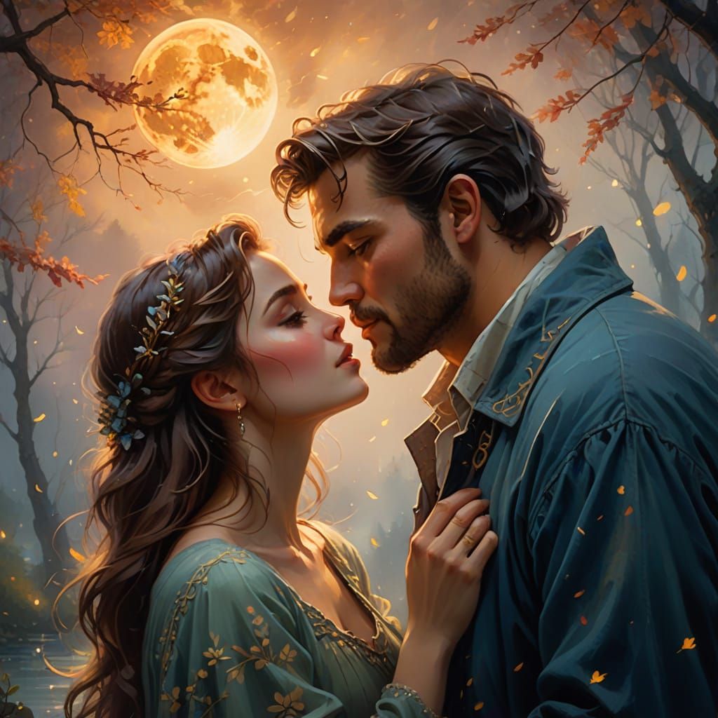 Moonlit Whispers in Fantasy Realism