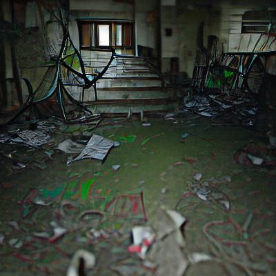 AI's Interpretation of a Blank Canvas