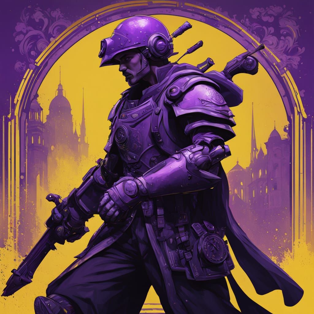 Purple Fantasy Soldier