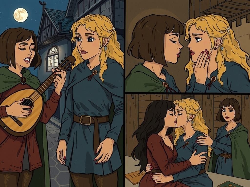 Nordic Women in Medieval Fantasy Art