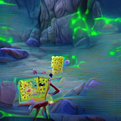 Spongebob's Battle: Reconciling with Trauma in 8k