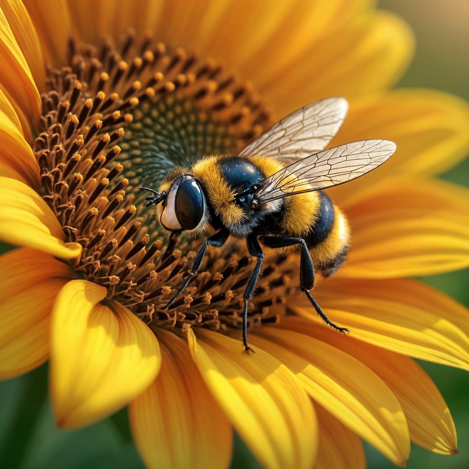 Fly Disguised as Bee