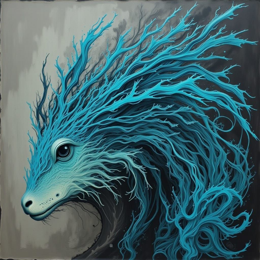 Tranquil Seascape with Gentle Waves