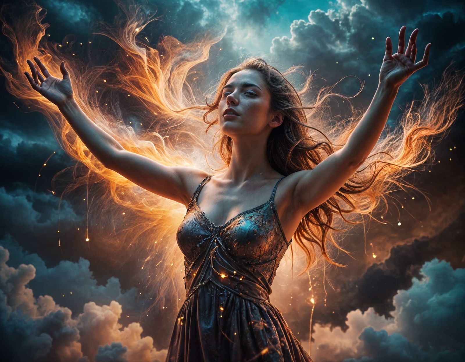 Ethereal Cyberpunk Dreamscape