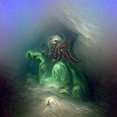 Cthulhu in the Abyss: Gothic Horror Art