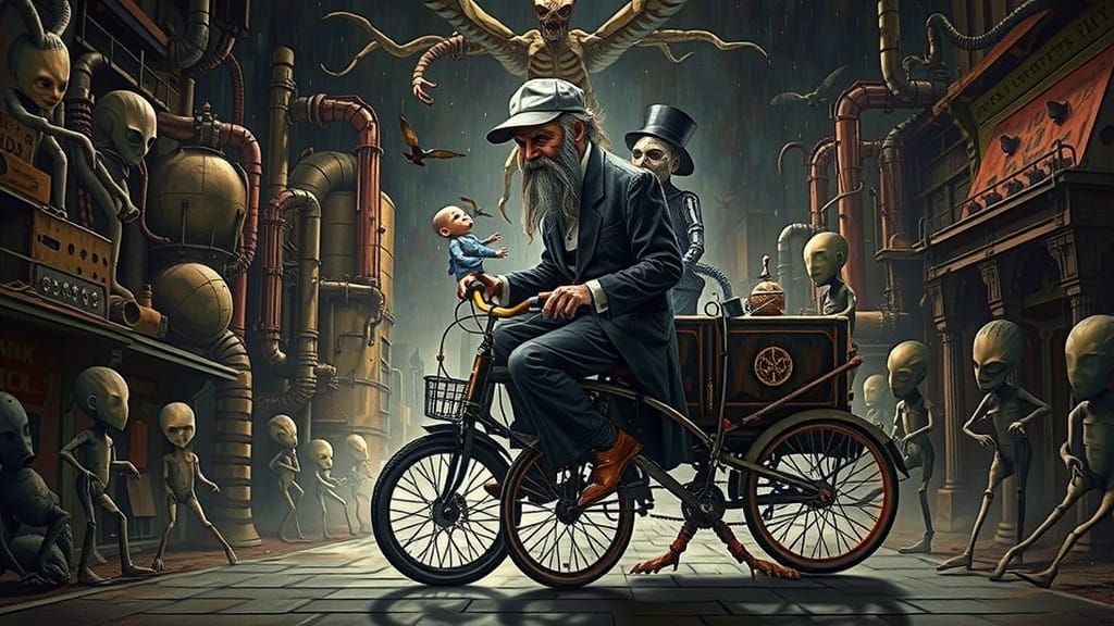 Rabbi Jehuda Pedals to Freedom Amidst Biomechanical Dreamsca...