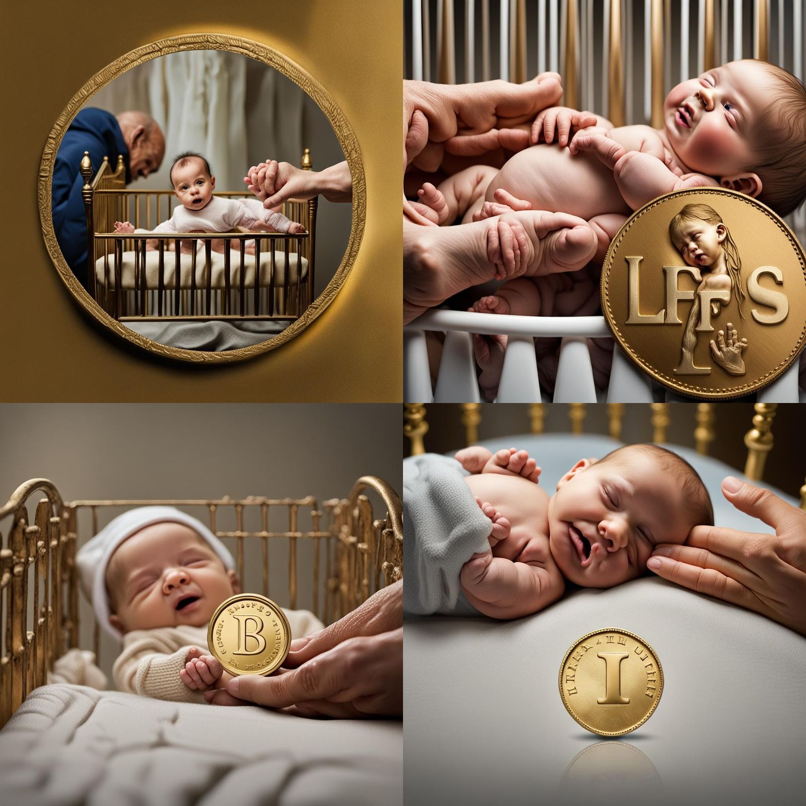 Gold Coin LFS Logo: Generational Wealth