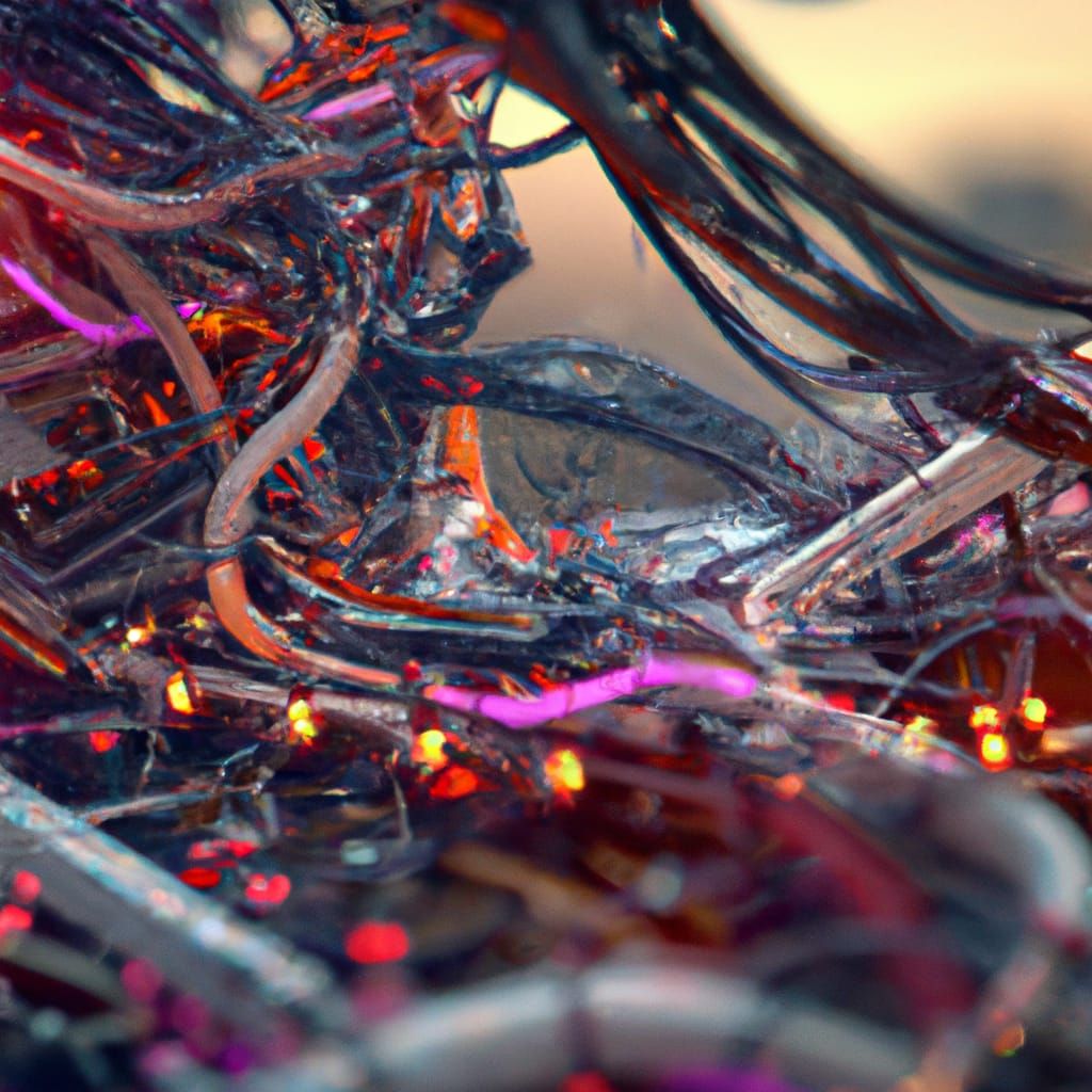 Futuristic Sci-Fi Canopy with Ethereal Lighting