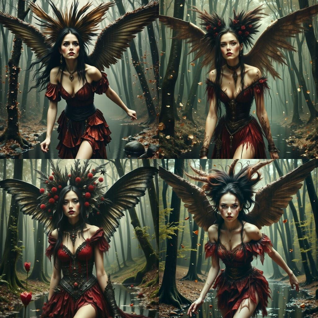 Morbid Grief Wielder: A Monster in Woman Form