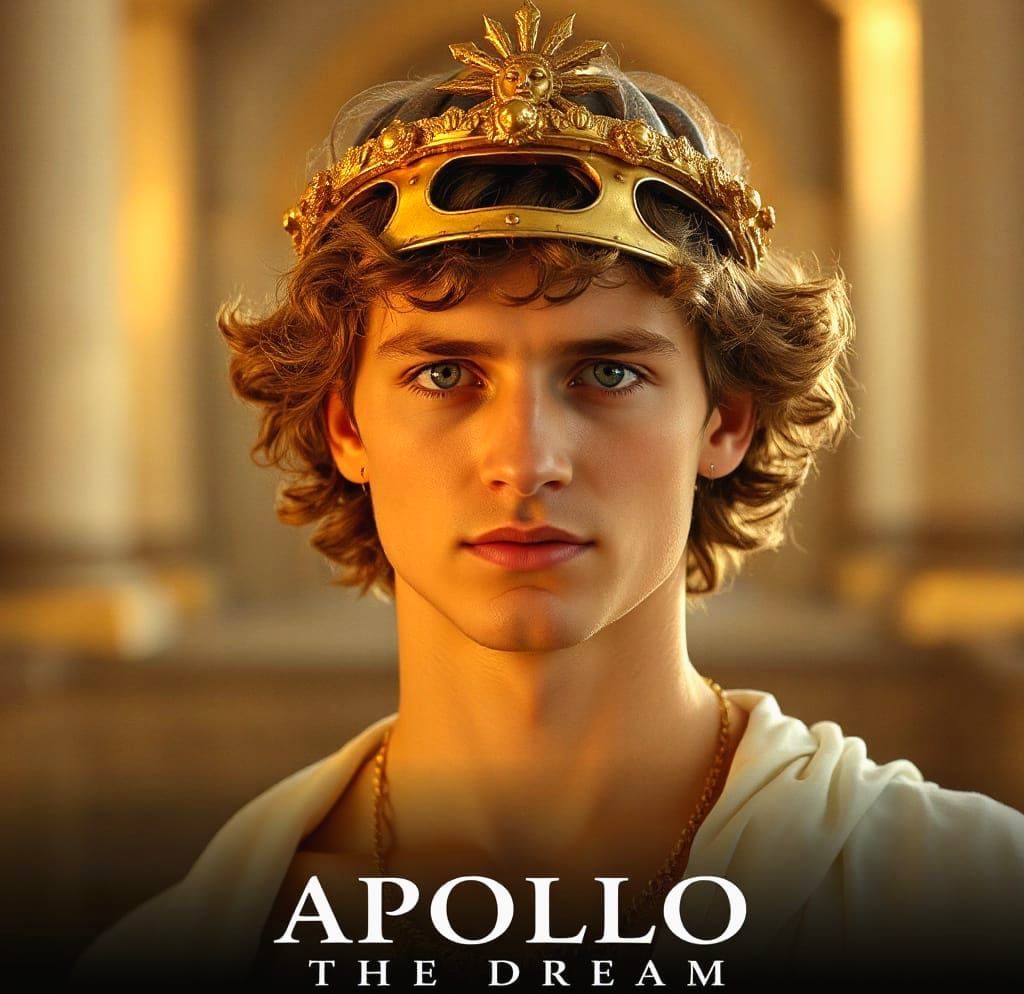 Apollo, God of the Sun in Renaissance Style