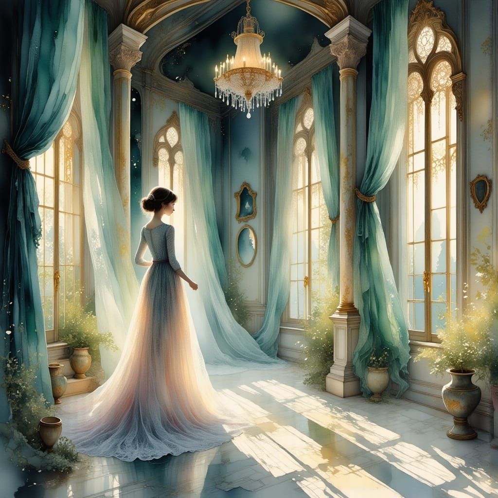 Lacey Cyborg Guardian of Desert Ruins