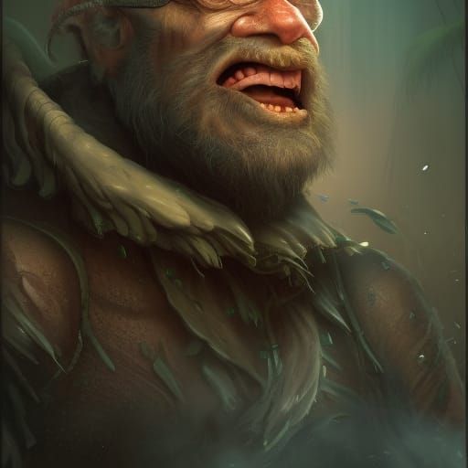 Distressed Man Crying Over Email: Detailed Digital Art