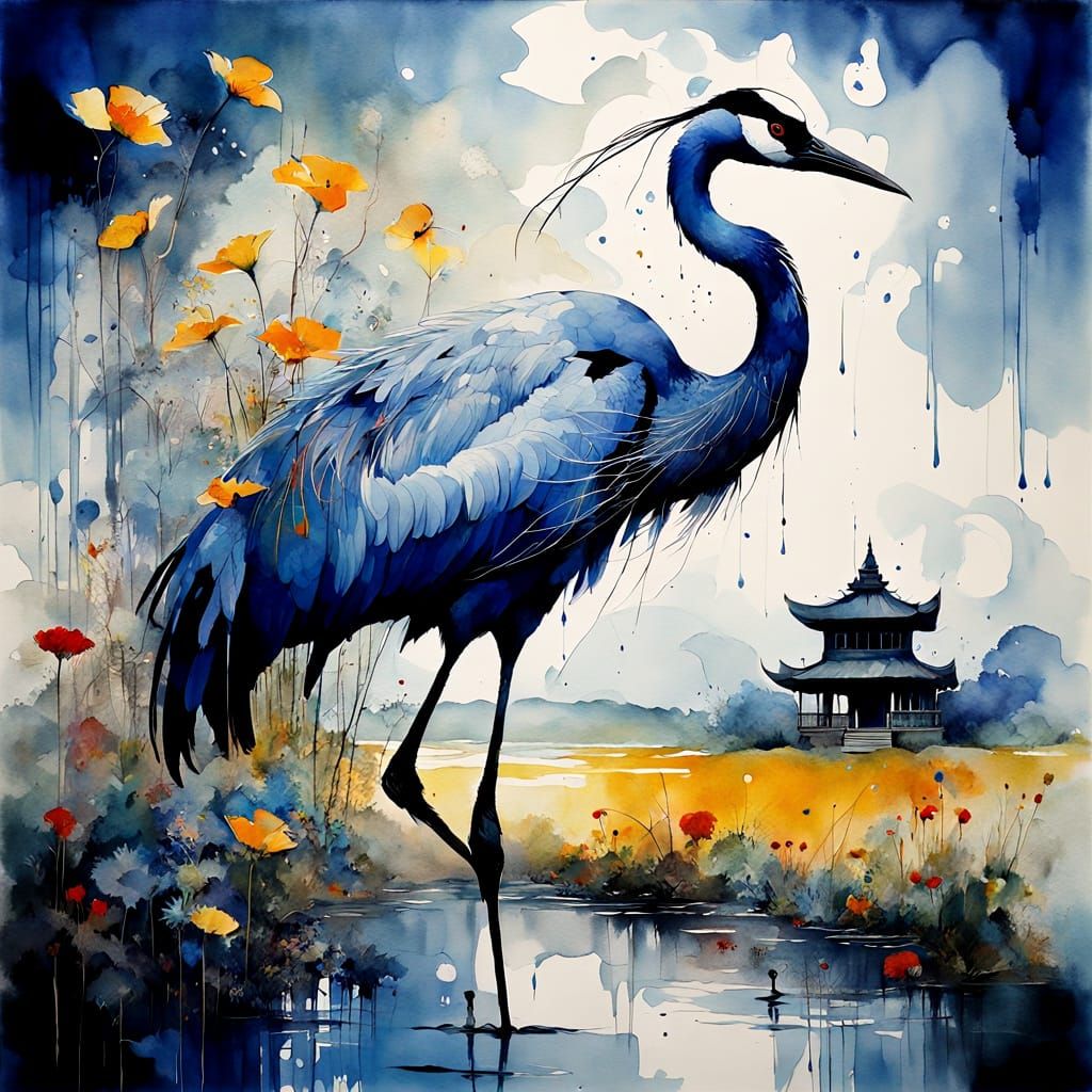 Blue Crane