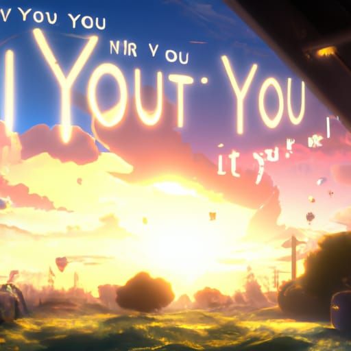 Anime Key Visual in Studio Ghibli Style