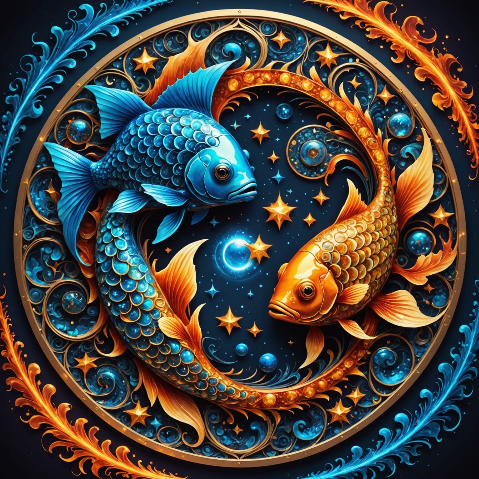 Cosmic Zodiac Sign in Holographic Yin Yang