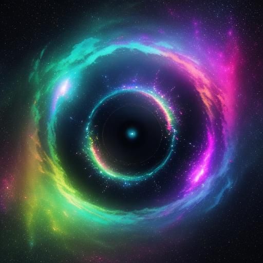 Glowing Portal to Another World: Sci-Fi Art