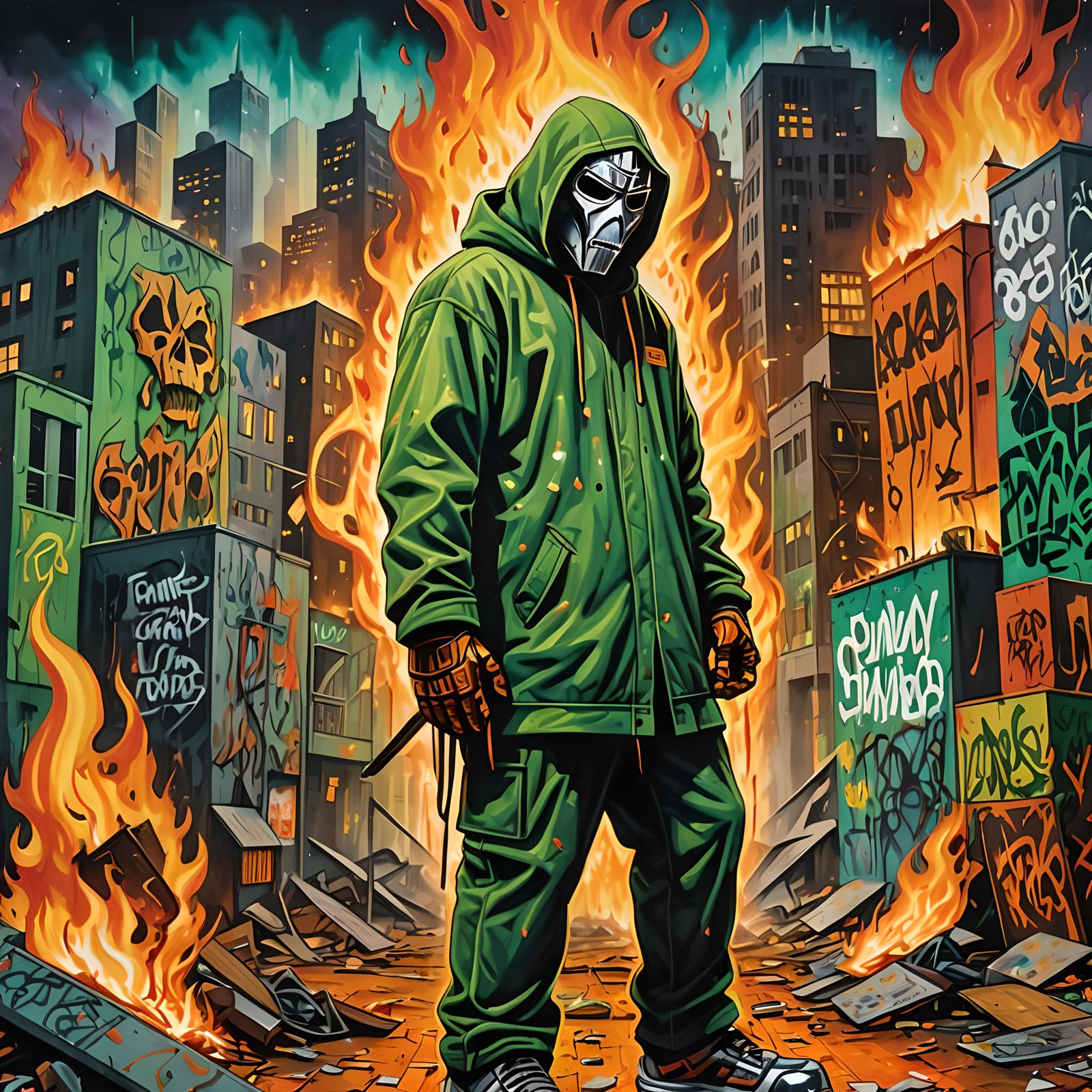 MF Doom in Doomsday Chaos