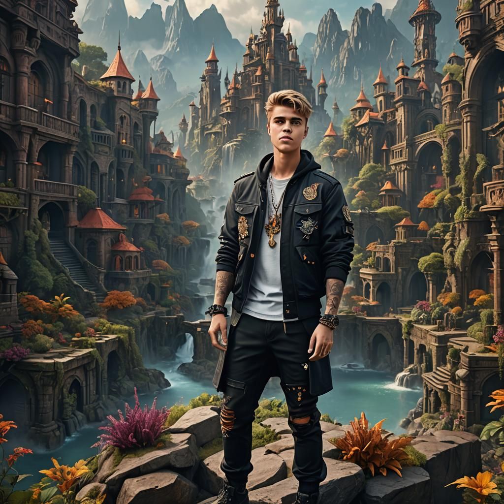 Fantastical Matte Painting in Deep Color