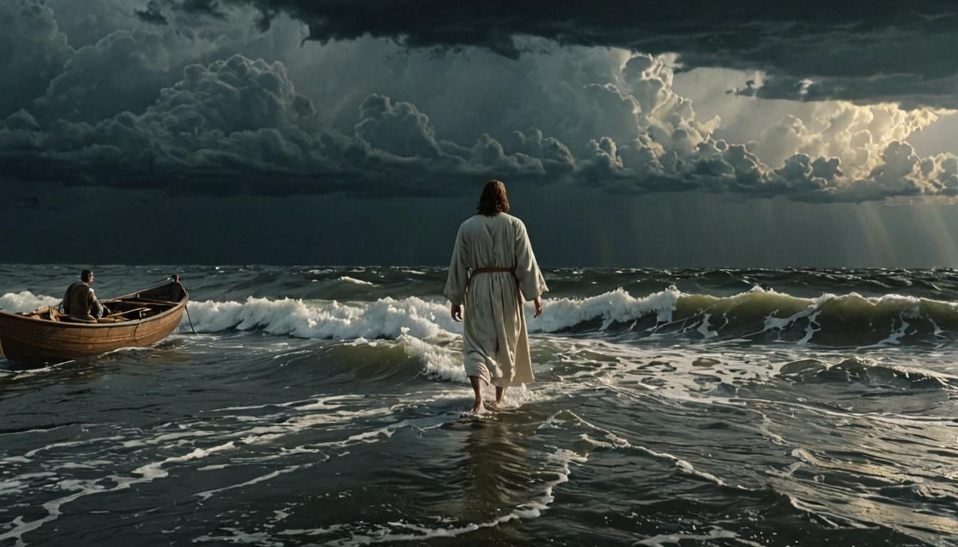 Jesus Calms the Storm: A Cinematic Masterpiece