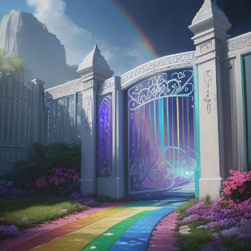 Our furry friends gates to heaven