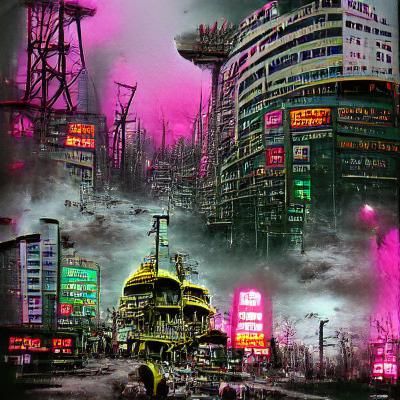 Cyberpunk City: Nuclear Aftermath