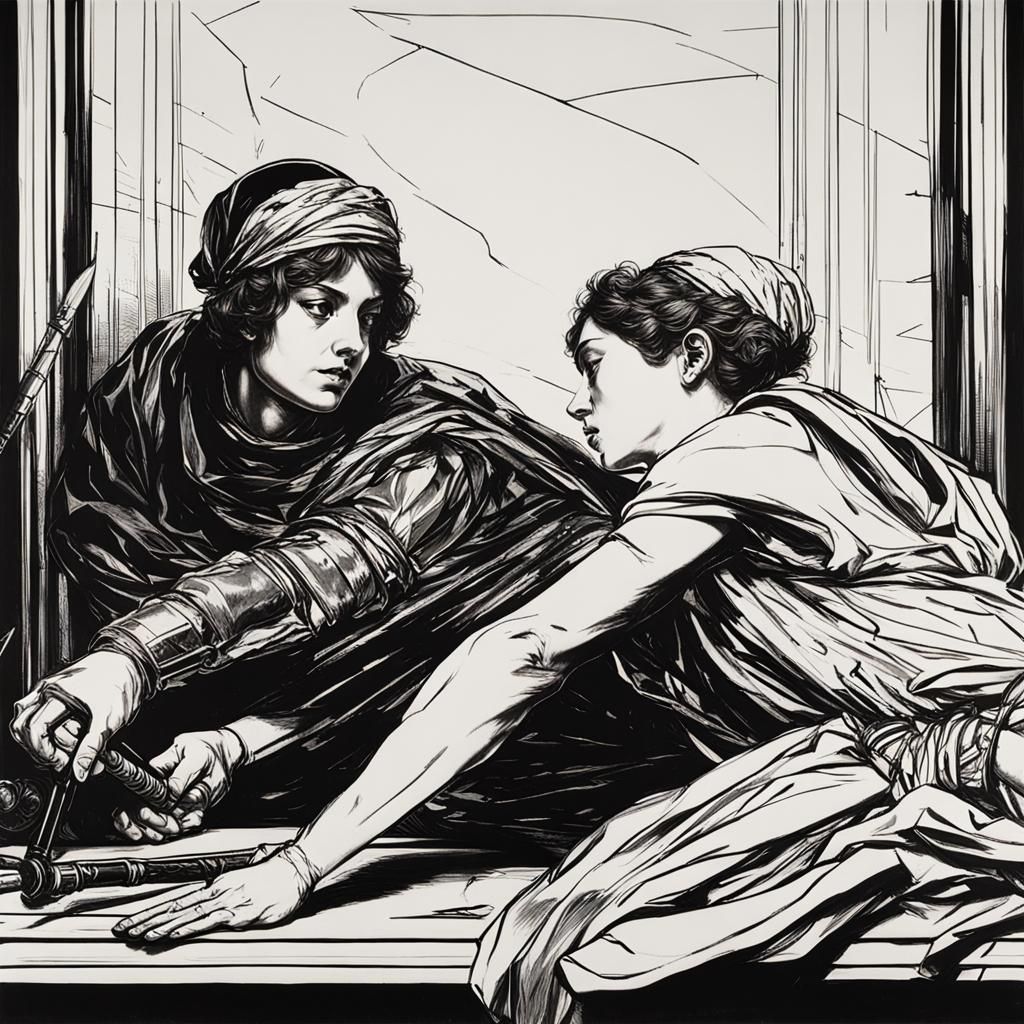 Artemisia Gentileschi, “Judith Slaying Holofernes”