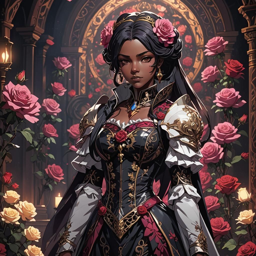 Octavia Sanguinaire in Anime Style, Rose Chamber