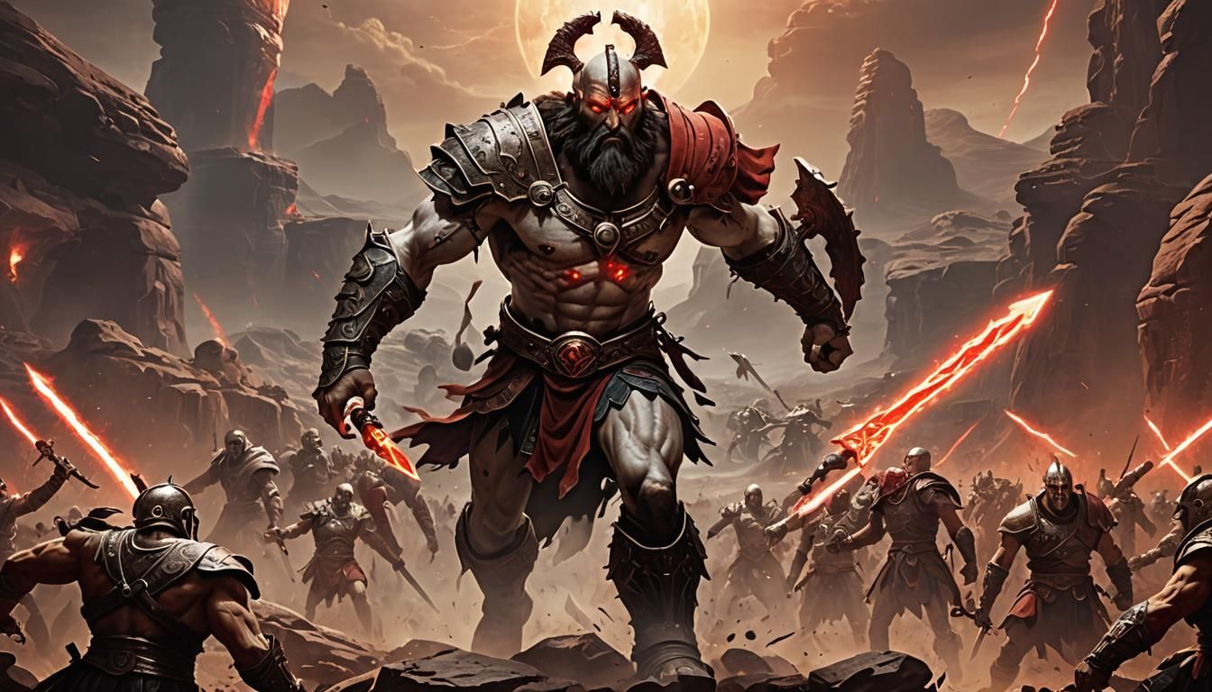 Mighty Mars: Roman God of War in Battle