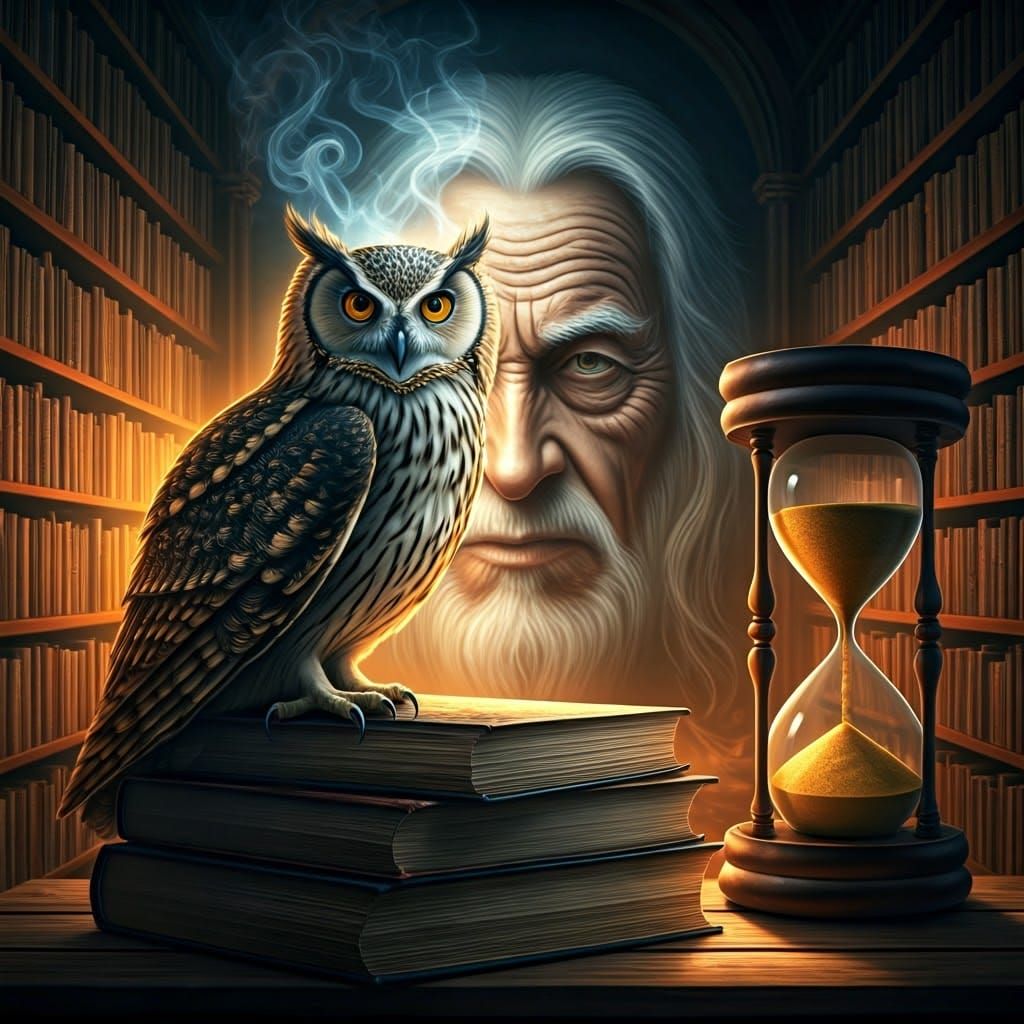 The owl and the old man