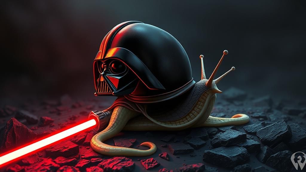 Darth Vader snail