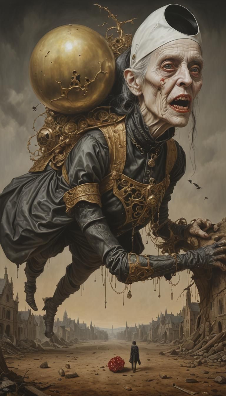 Gingemma: Filmic Photorealism in Gothic Surrealism