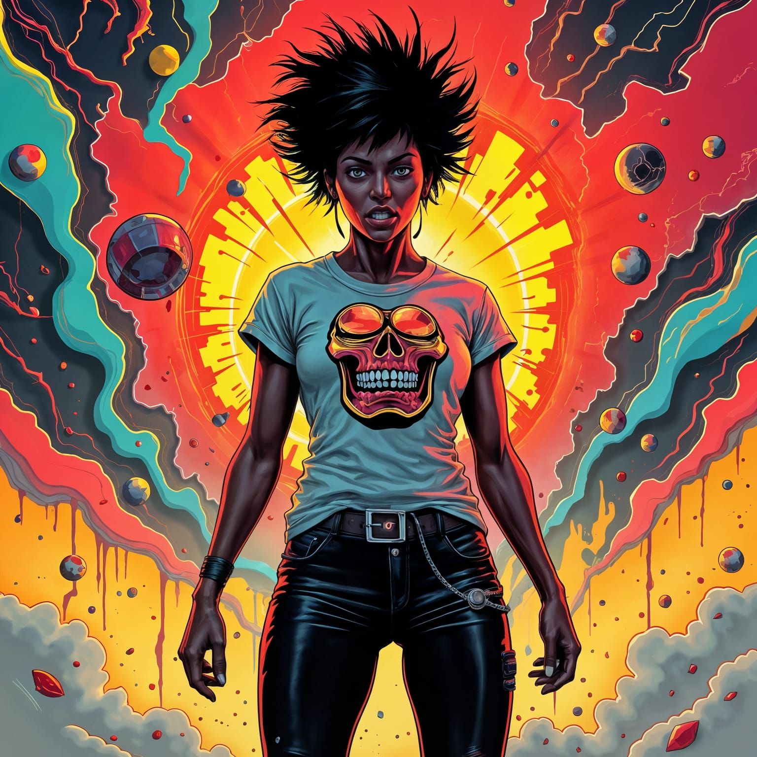 All or Nothing in Triadic Colors