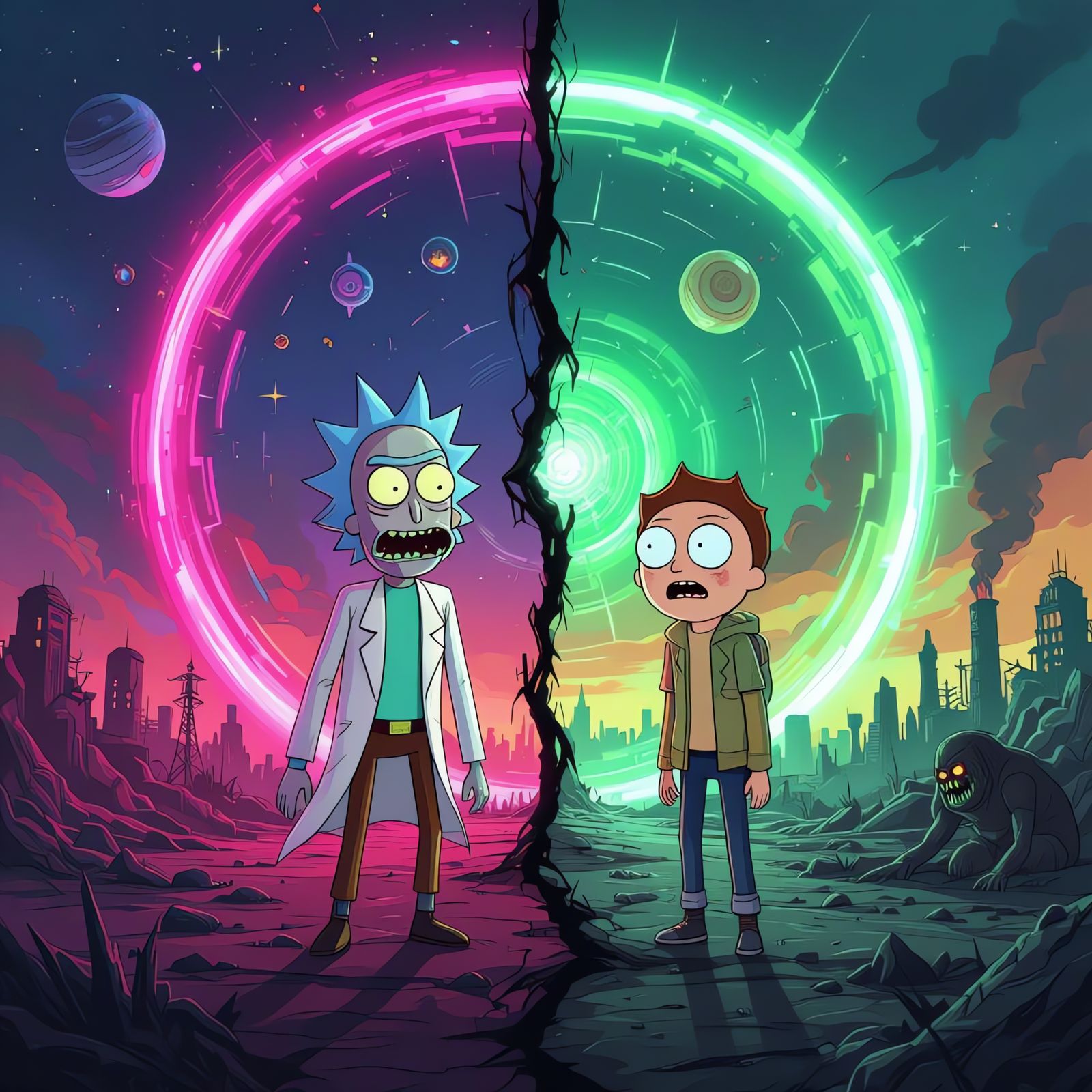 Rick and Morty: A Tale of Two Realities
