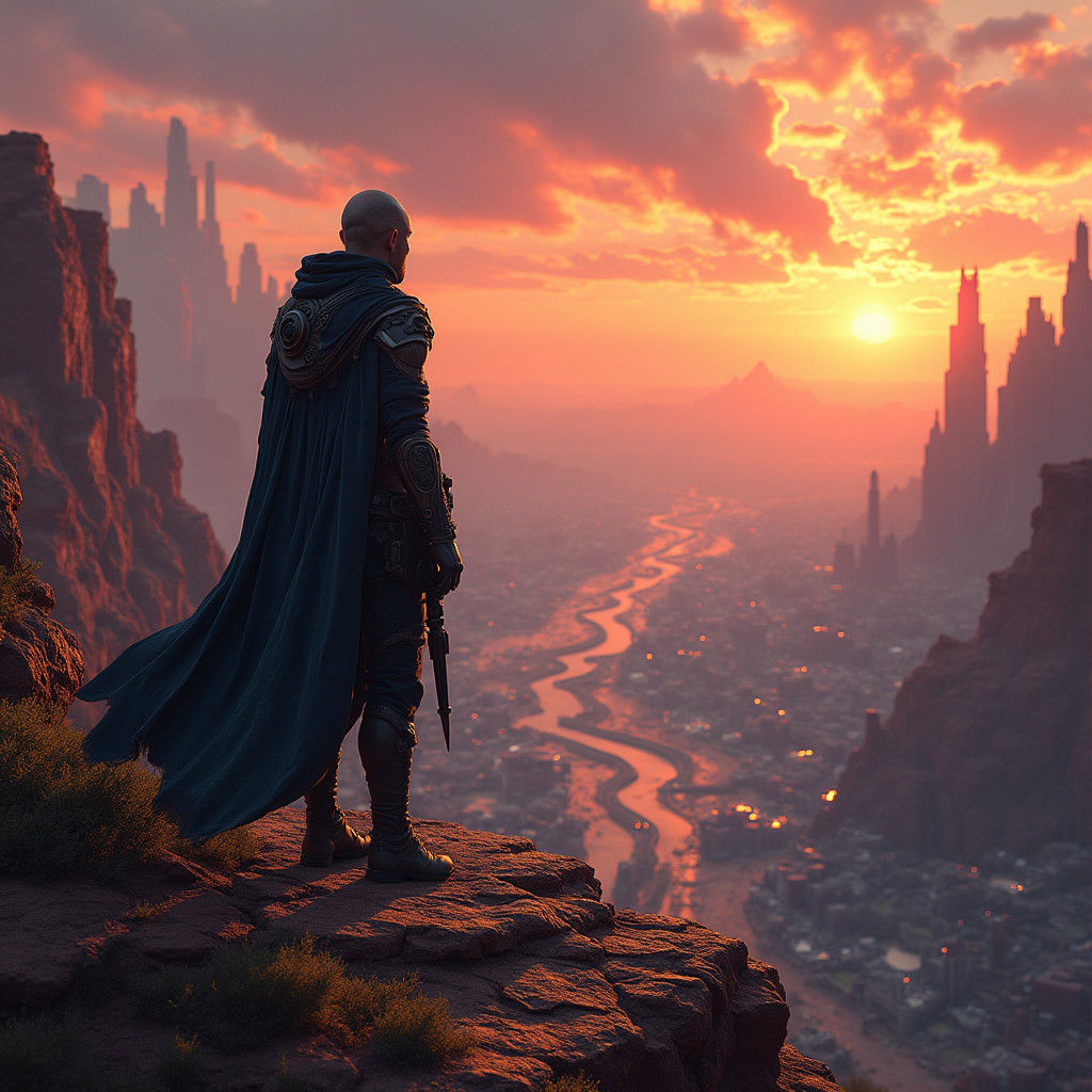 Alien Sunset: A Regal Physicist on Anarres