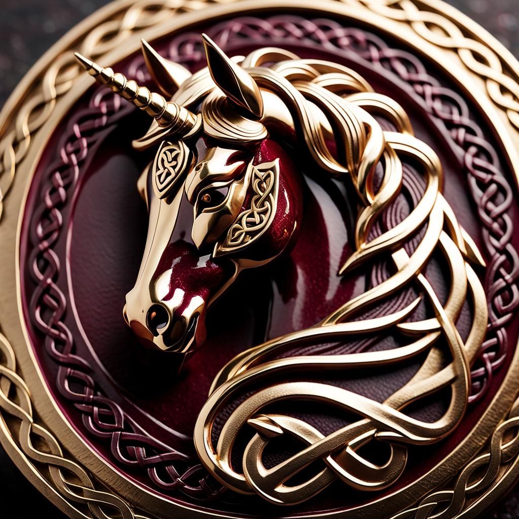Mythical Celtic Unicorn
