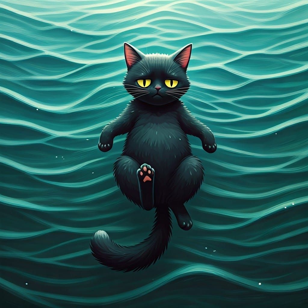 Drowned Cat