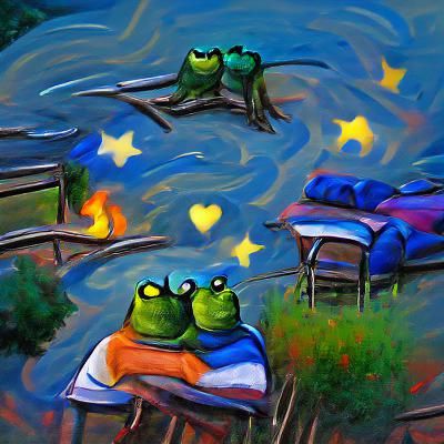 Ethereal Misty Abstract Composition