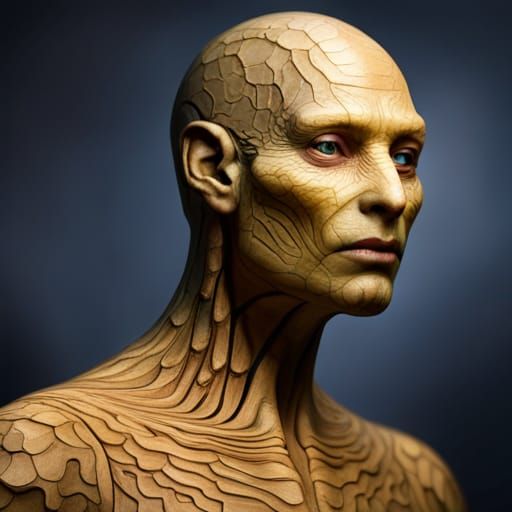 Reptilian Humanoid Concept Art