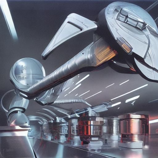 16k resolution, art by Syd Mead, H.R. Giger, futuristic shie...