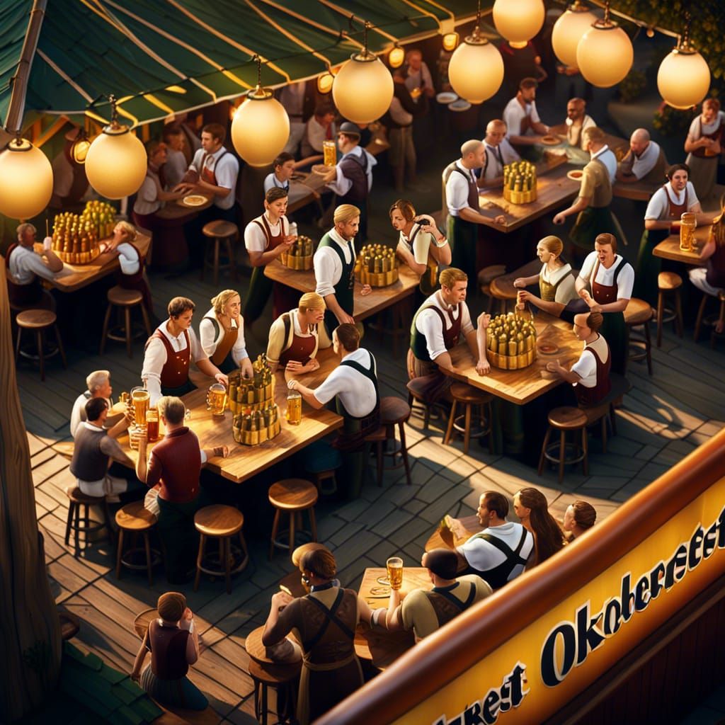 Oktoberfest Beer Garden