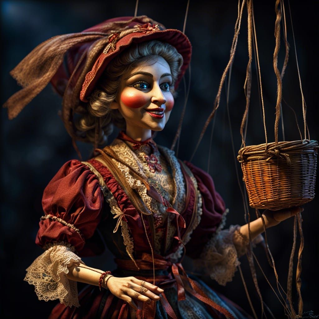 Friendly Puppets - Magda the Milliner