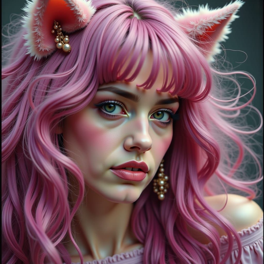 Cinematic Film Still of a Carefree Character