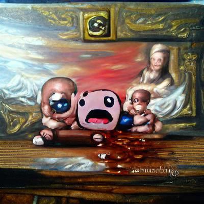 The Binding of Isaac Game Character