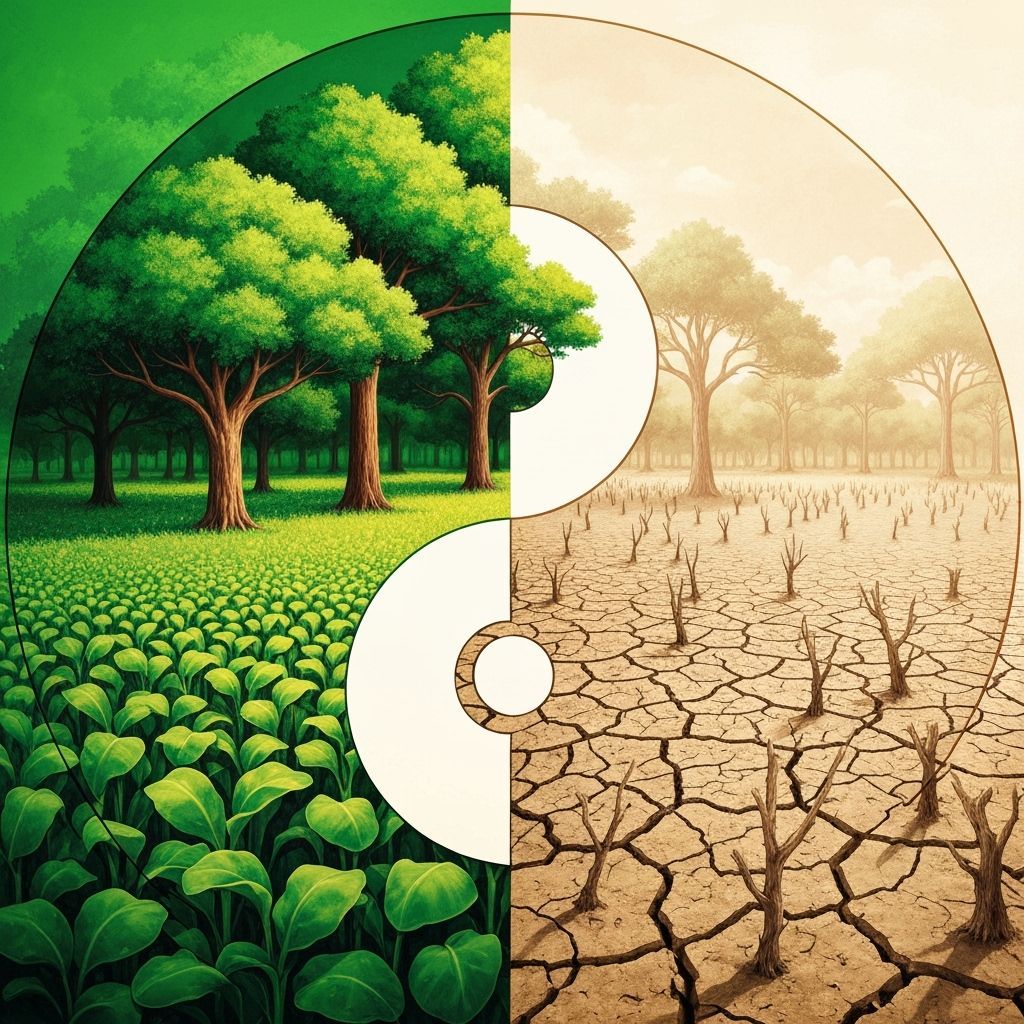 Yin and Yang: Prosperity and Drought Balance