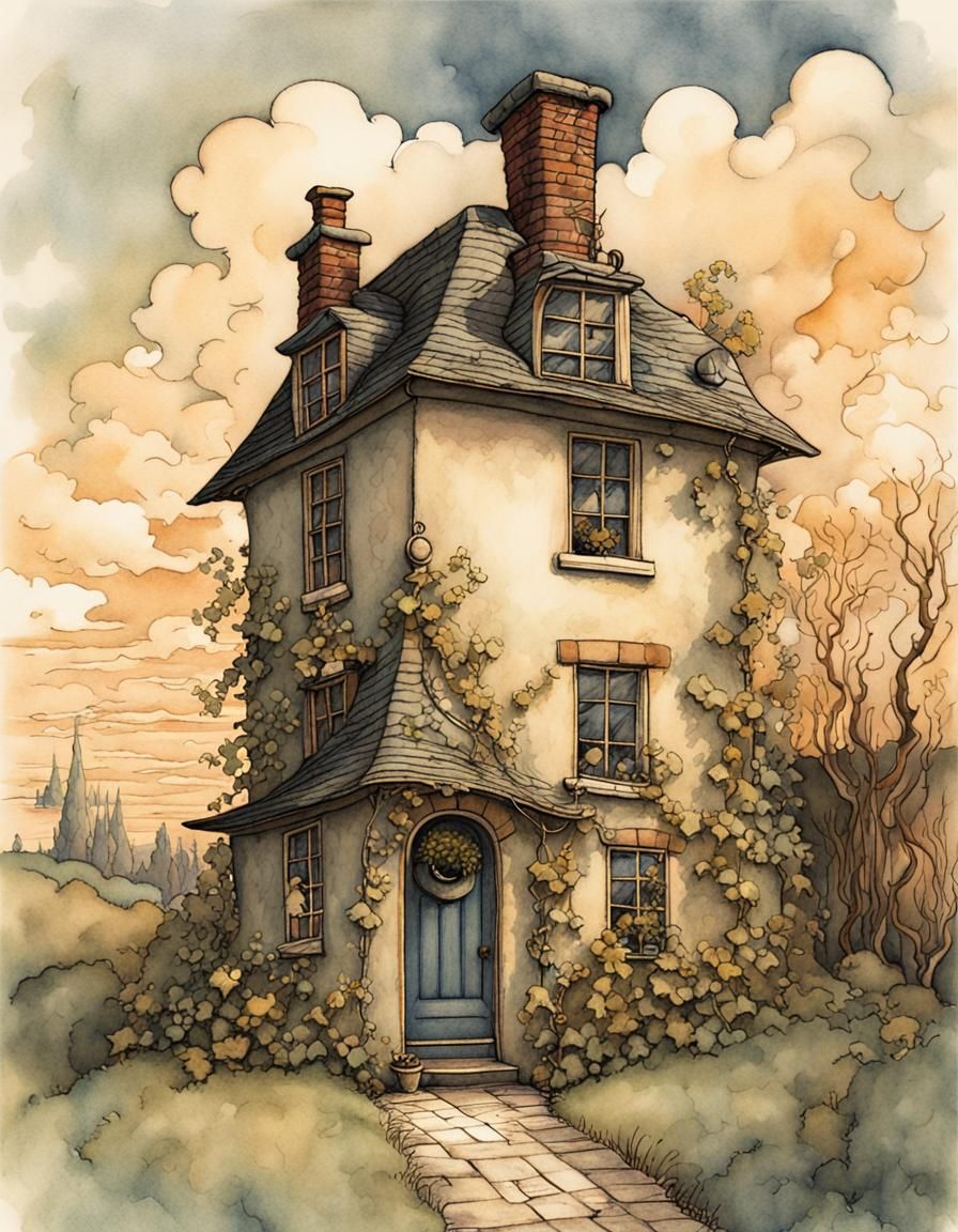 Whimsical Tower: A Cozy Retreat