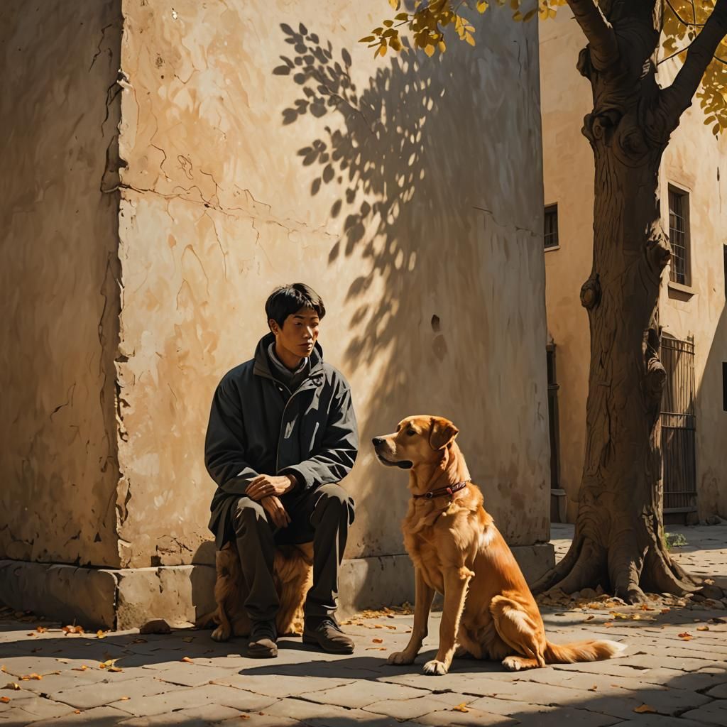 Loyalty and Contrast: Dog and Human in Symbolic Light