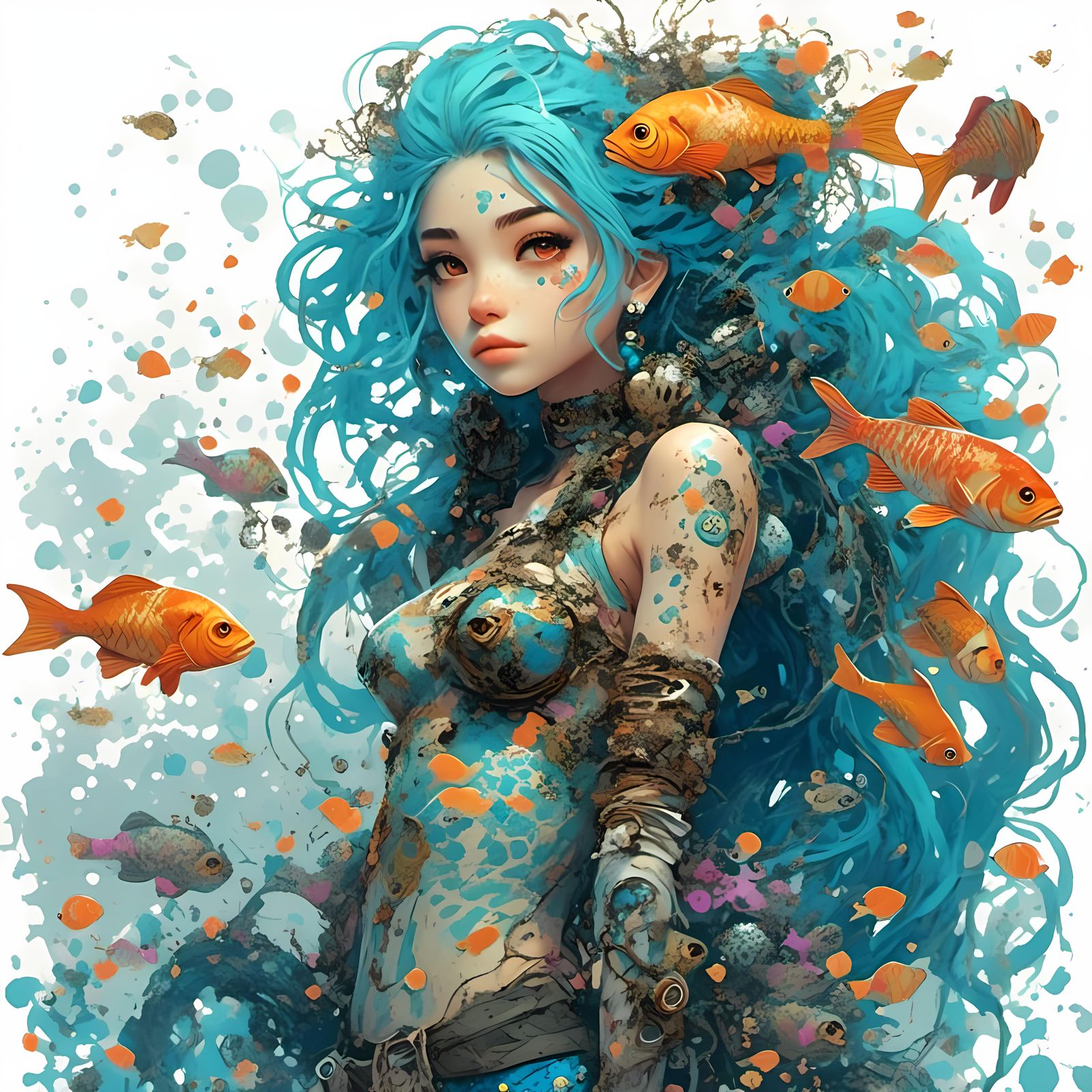 Little Mermaid on land 2🧜‍♀️